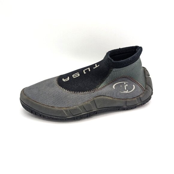 TUSA Neoprene Water Shoes SCUBA Diving Ankle Boots Men 8 Women 9 - Black - Picture 1 of 6